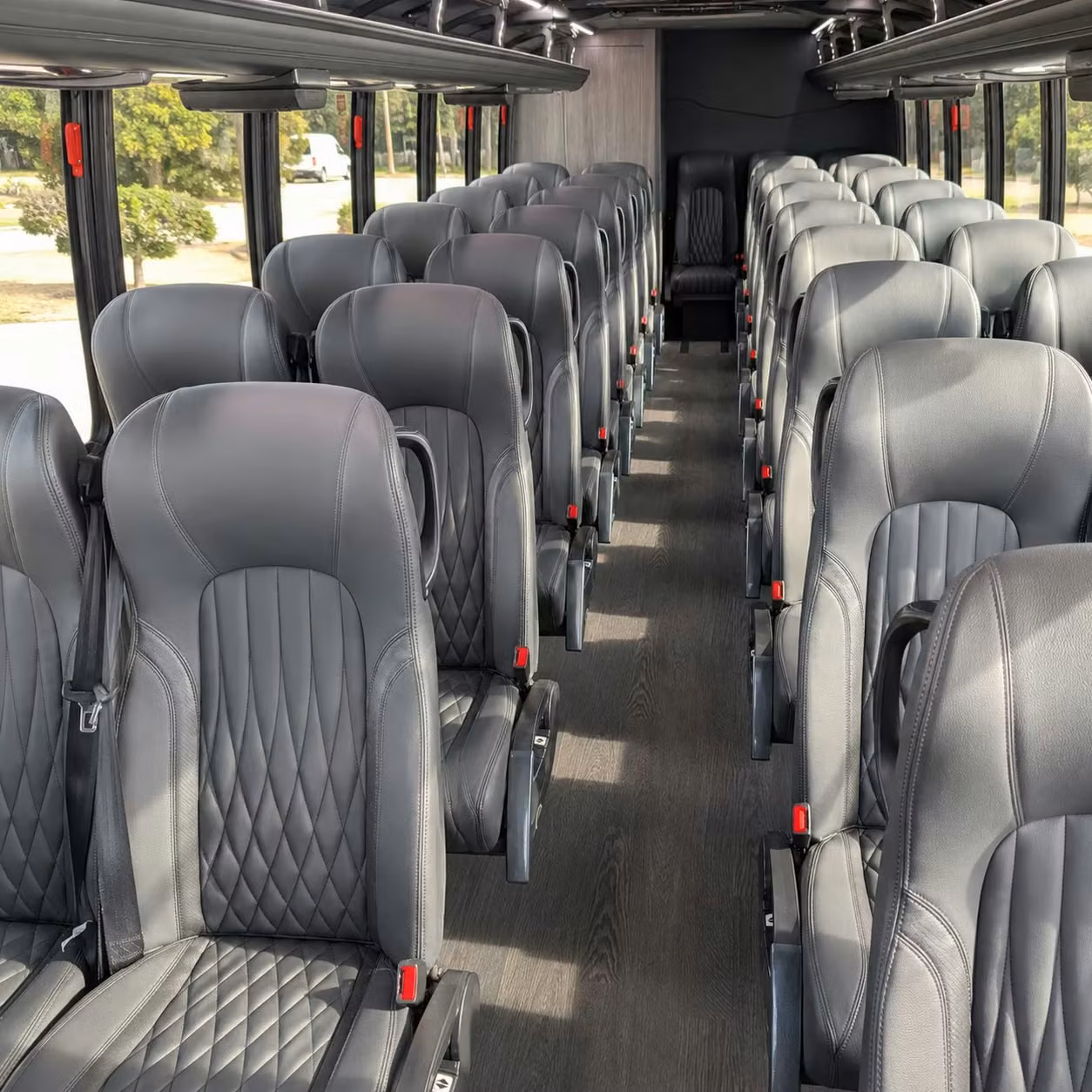 25 passenger minibus inside