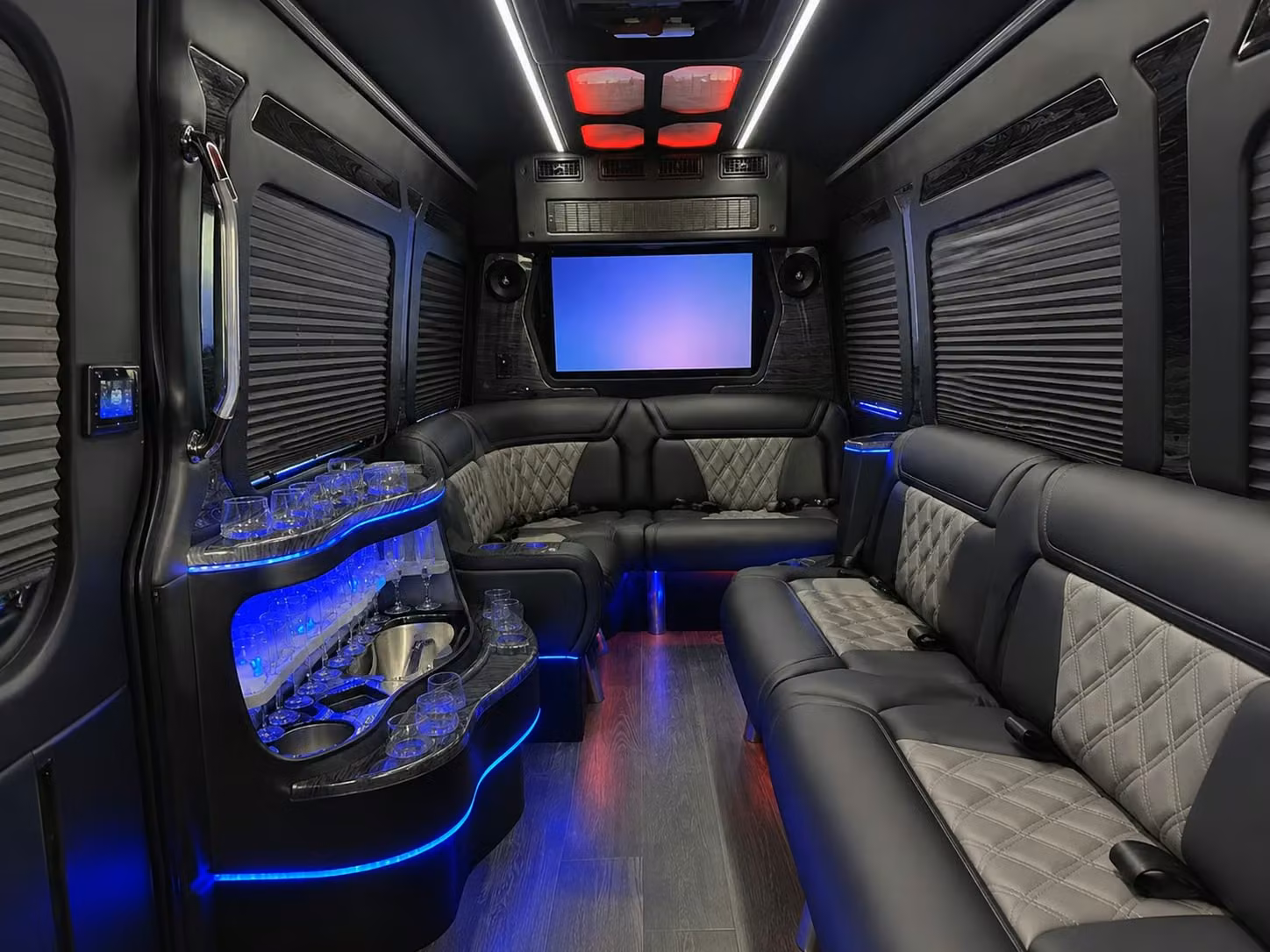 sprinter limousine inside