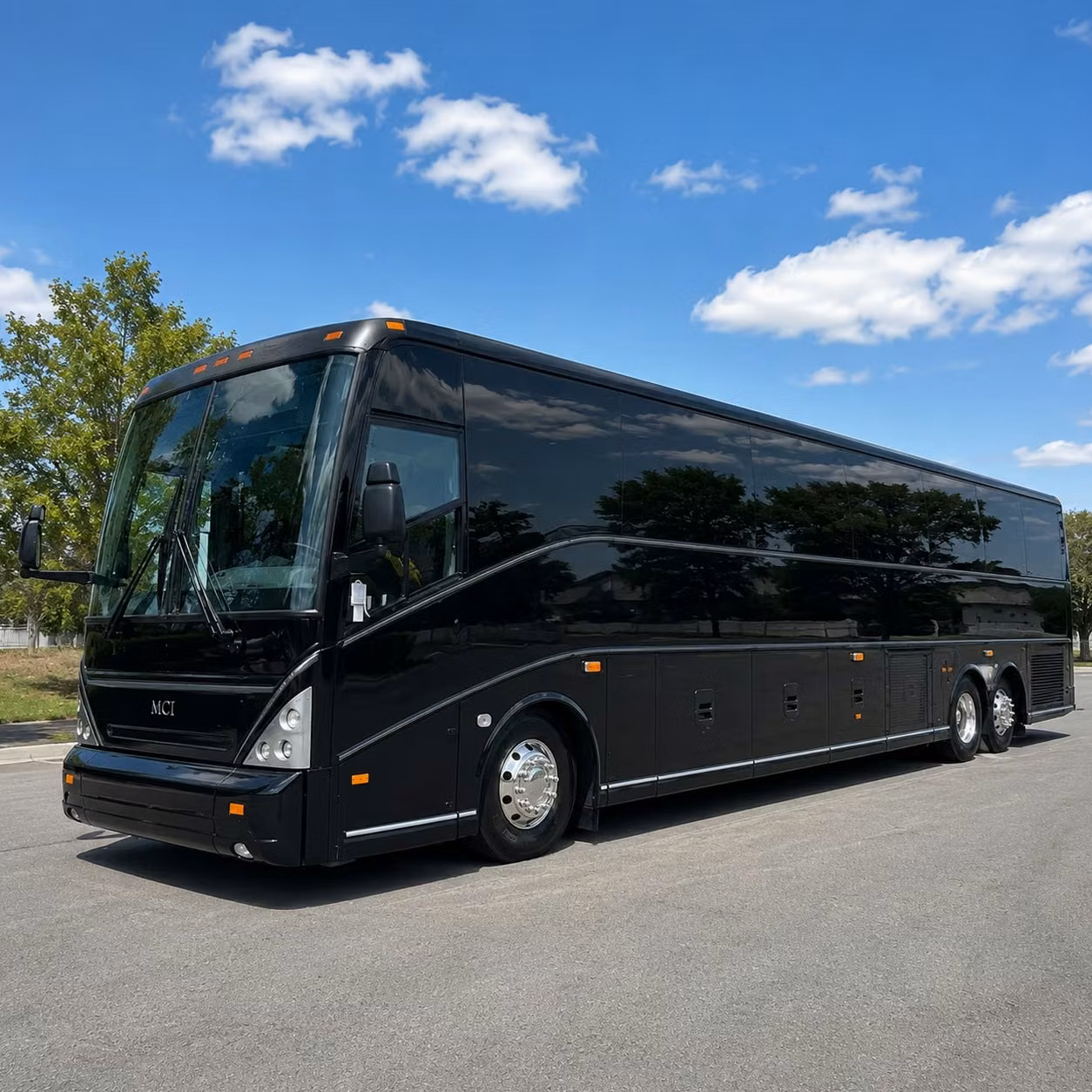 toledo charter bus interior