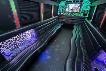 Toledo Limo Bus Interior
